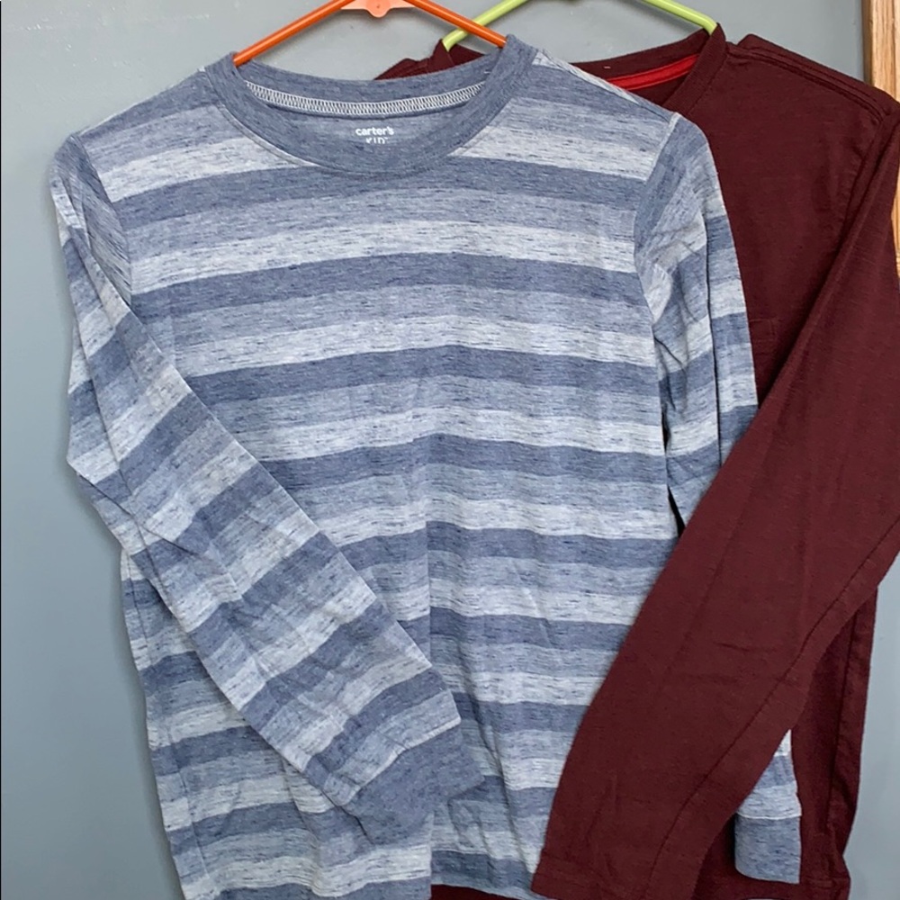 Bundle of long sleeve boys tees